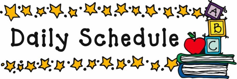 Image result for daily schedule
